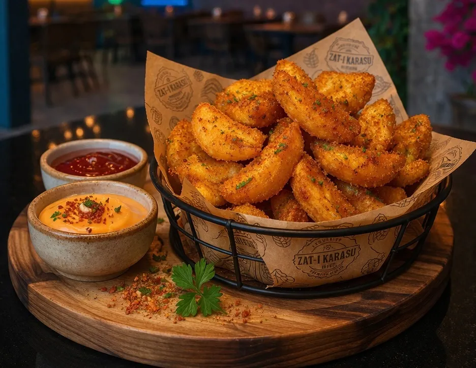 ELMA DİLİM PATATES KIZARTMASI