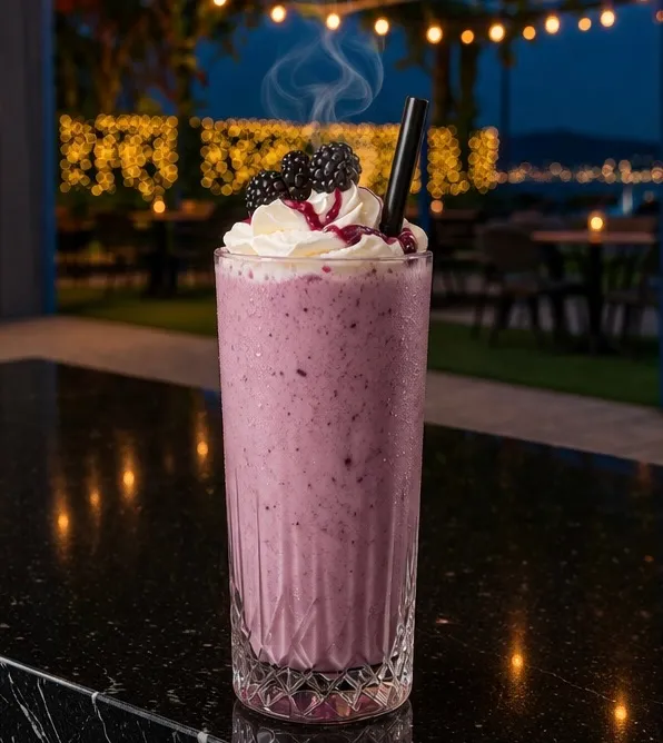 BLACKBERRY MILKSHAKE