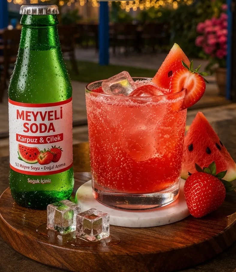 MEYVELİ SODA (KARPUZ ÇİLEK)