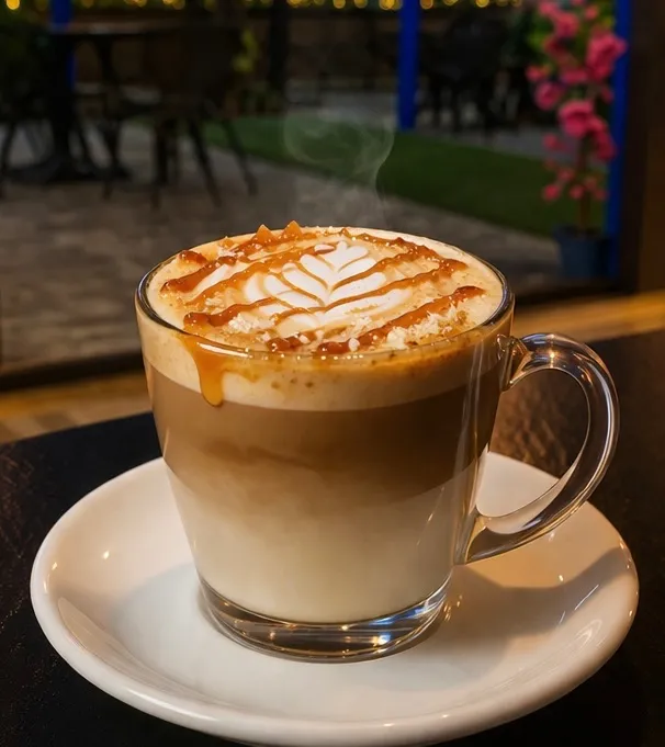 SALTED CARAMEL LATTE